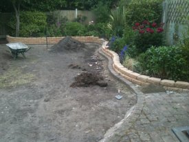 BEFORE TURFING