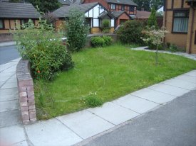 BEFORE FLUID BLOCK PAVING DRIVEWAY GRASSENDALE