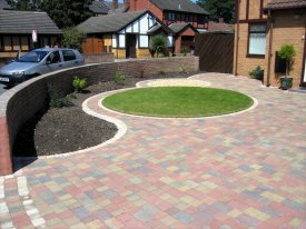 AFTER FLUID BLOCK PAVING DRIVEWAY GRASSENDALE