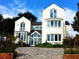 AFTER BEAUTIFULLY BLOCK PAVED USING TOBERMORE TEGULA SLATE FEATURE DRIVEWAY CRESSINGTON PARK