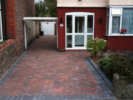 AFTER MARSHALLS DRIVELINE IN BRINDLE WITH CHARCOAL BORDERED EDGE FINISH LIFTS THE WHOLE APPEARANCE OF THIS HOME GARSTON